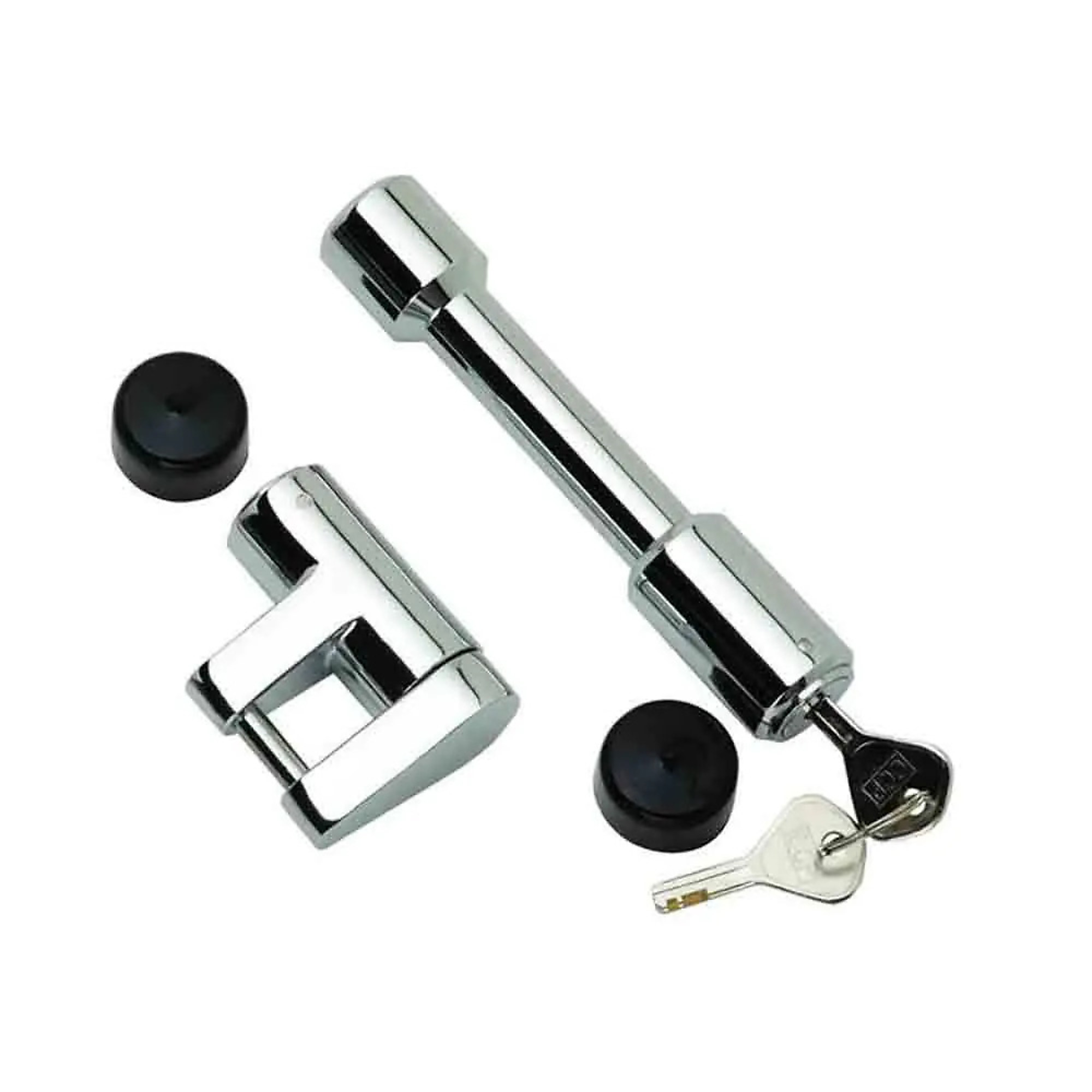 Bulldog Locking Hitch Pin and Coupler Lock Combo — 5/8in. Hitch Pin, 1/4in. Coupler Lock, Chrome, Model# 580404